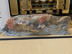 蟇股修復させていただきました