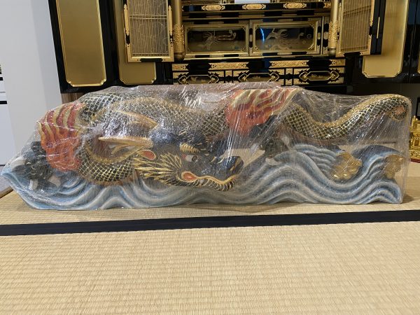 蟇股修復させていただきました